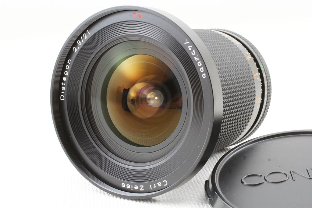 外観極上品◆CONTAXコンタックス Distagonディスタゴン T* 25mm F2.8 AEG◆広角レンズ，元箱/2814 コンタックス Contax Distagon ディスタゴン 21mm F2.8 T* MMJ