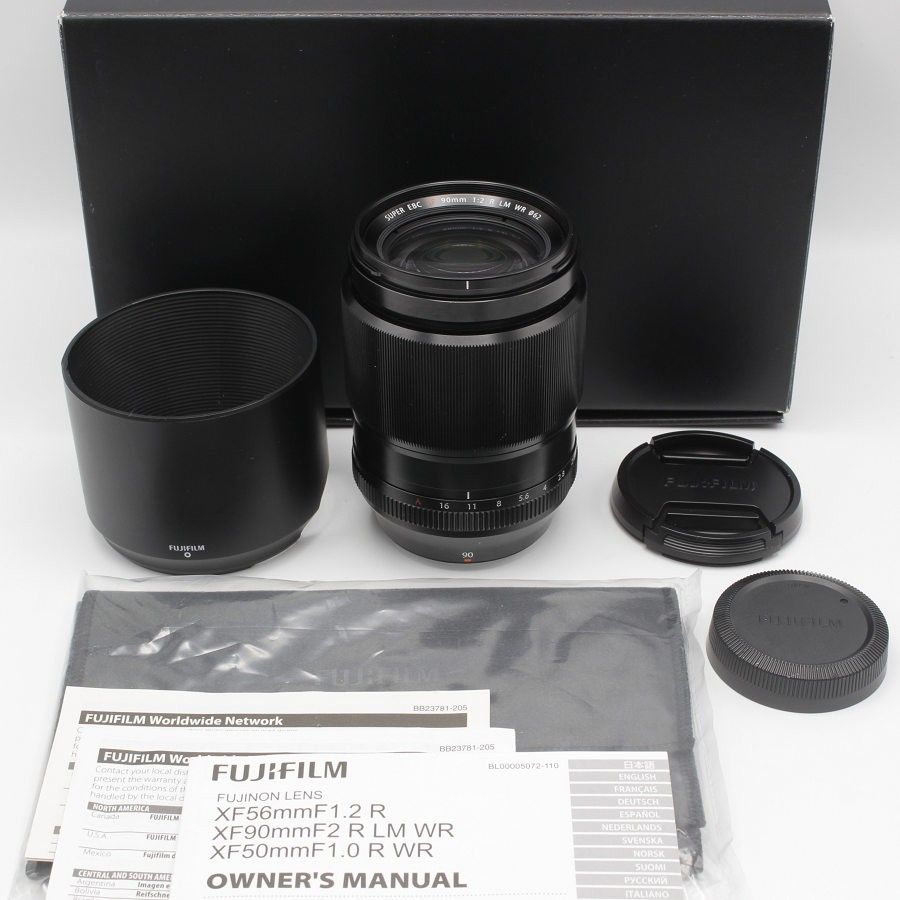 富士フイルム フジノンレンズ XF90mmF2 R LM WR 単焦点レンズ X 