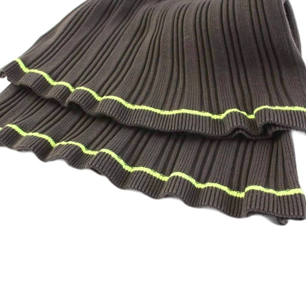 きれいめカジュアル エムエムシックス メゾンマルジェラ MM6 Maison Margiela 20SS ニットパンツ ワイド イージー XS グレー S52KA0247 |KH 【全品送料無料】