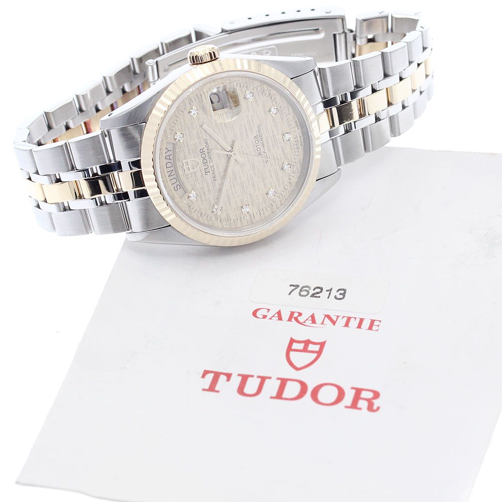 チュードル TUDOR 76213 プリンス デイトデイ 自動巻き メンズ