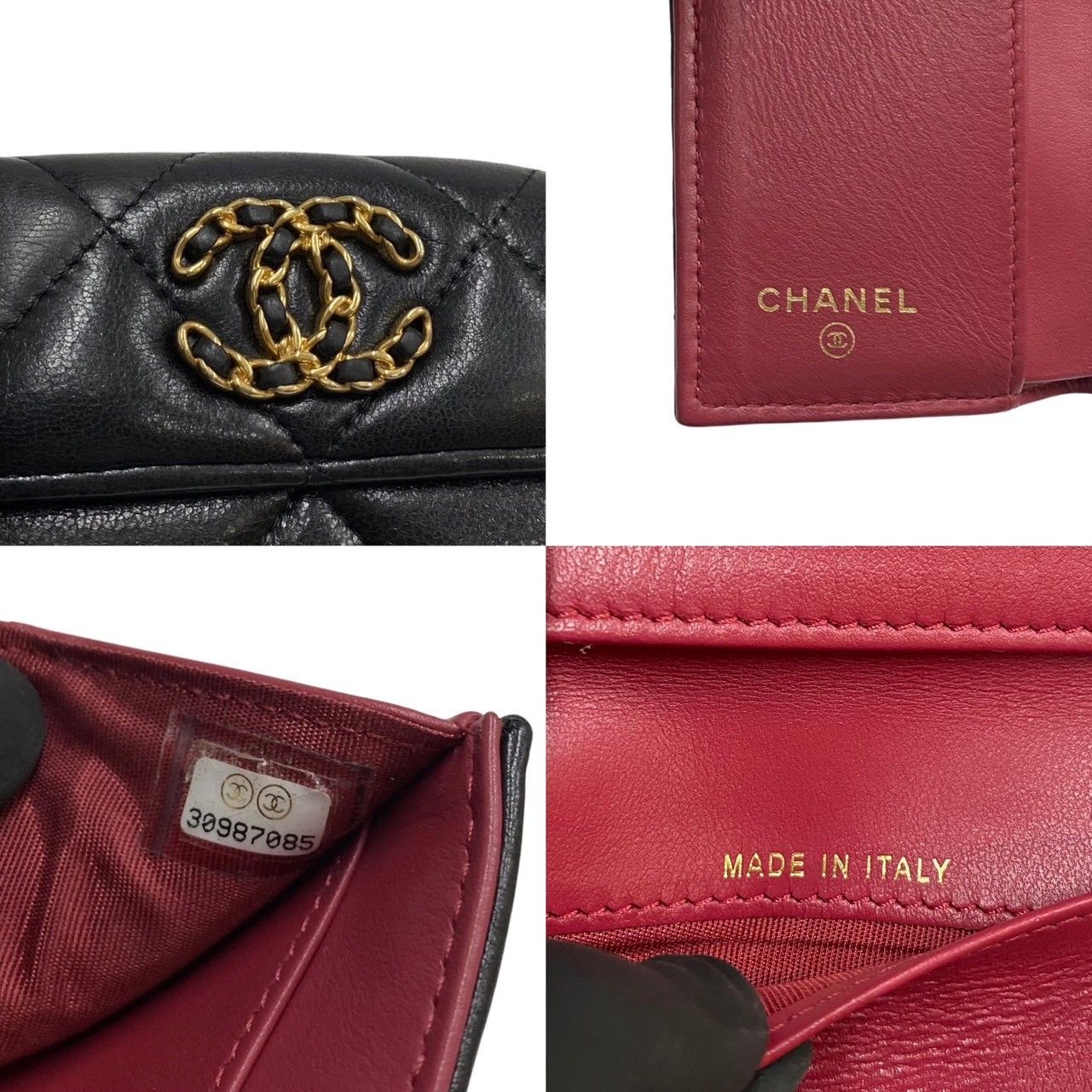 極 美品 シール有 30番台 CHANEL シャネル CHANEL 19 マトラッセ 
