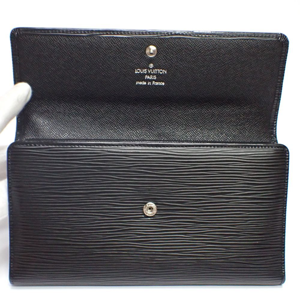ルイヴィトン 長財布 エピ M63382 ノワール