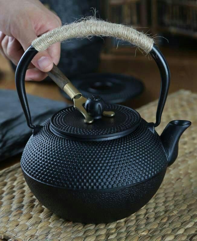 提梁壺 茶壺 水壷 煮茶壷 鉄びん茶道具鋳鉄 急須 古風鉄瓶 鉄分補給