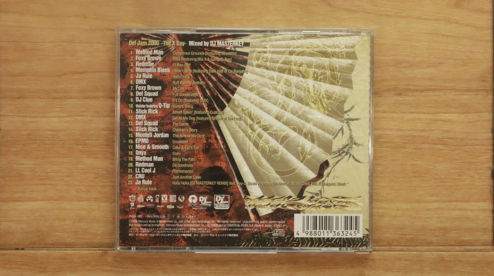 国内盤CD☆オムニバス/Various Artists□ Def Jam 2000-The X