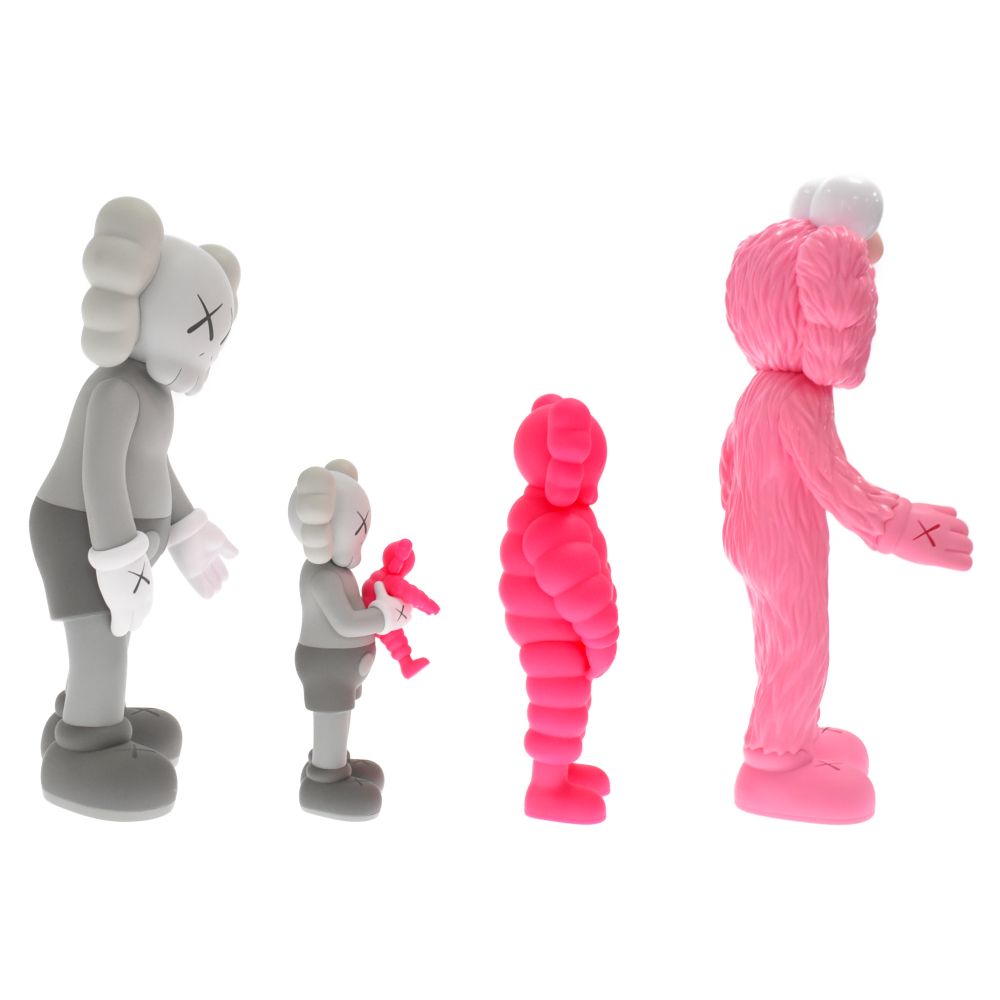 KAWS FAMILY GREY/PINK/FLUORO PINK - フィギュア