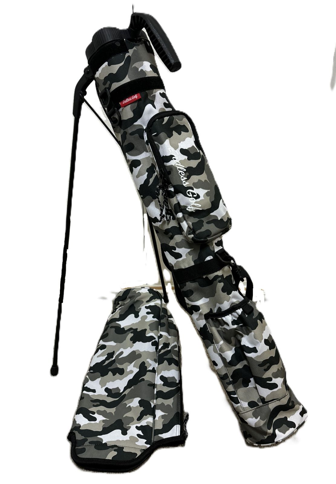 □訳あり□ ゴルフバッグ セルフスタンド式 クラブケース ラバータイプ