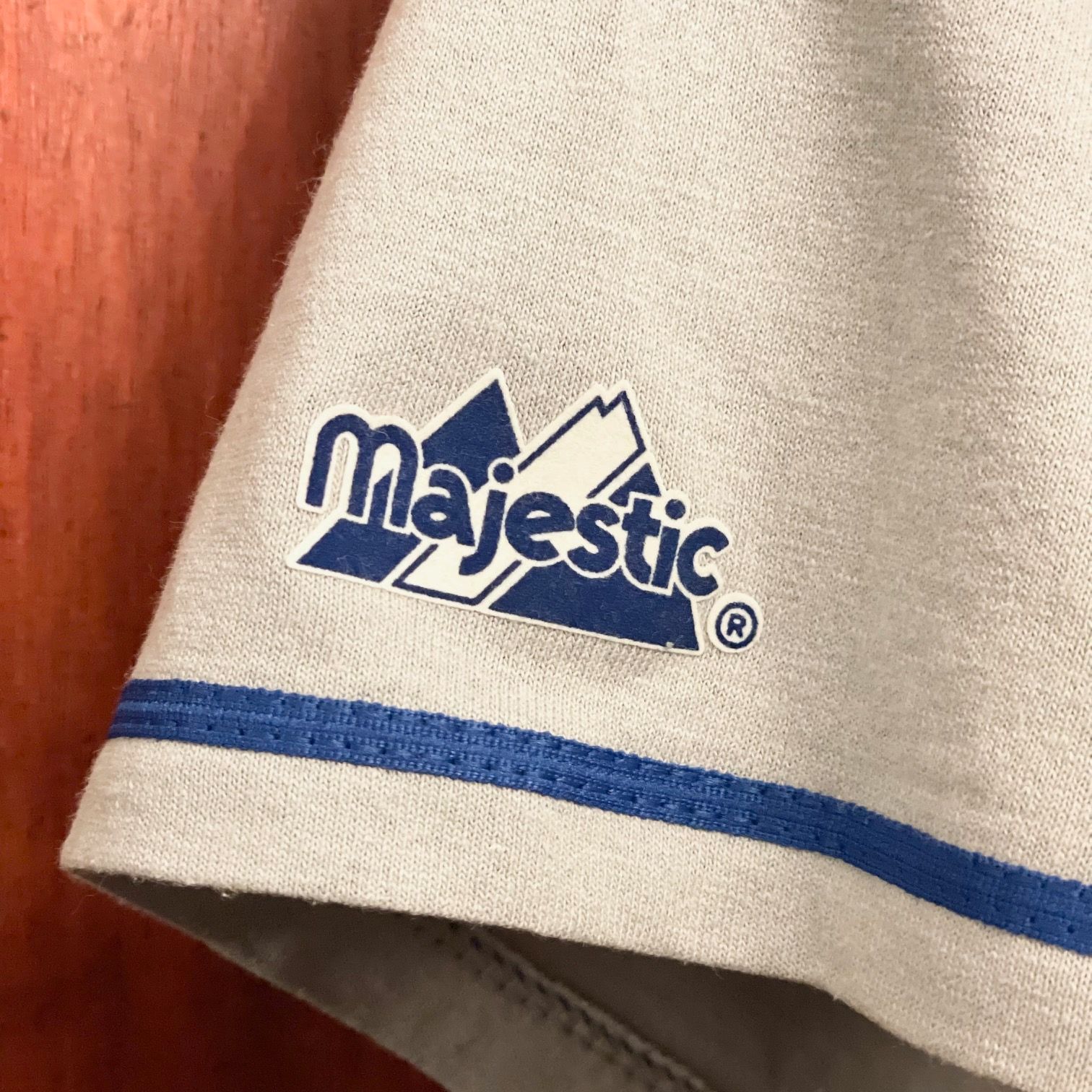 レア MADE IN USA製 90s majestic × MLB NEW YORK METS