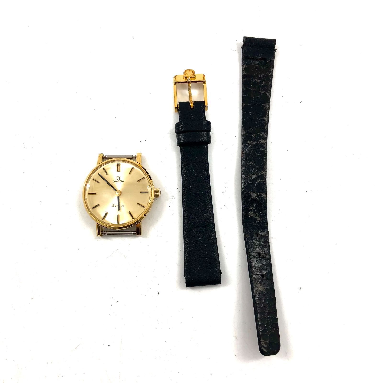 OMEGA 自動巻き 腕時計 ゴールド オメガジュネーブ OMEGA】オメガ『ジュネーブ オートマティック』メンズ 自動巻き