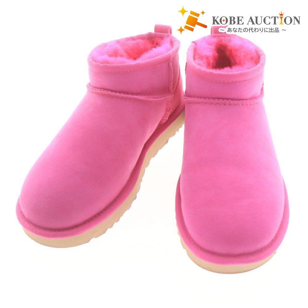 UGG ムートンブーツ 24cm ピンク UGG Australia ムートンブーツ ピンク