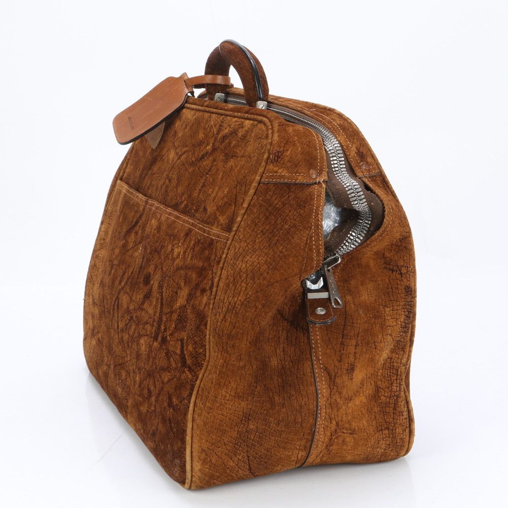 ヴァレクストラ ヒポポタマス カバ革 レザー ボストン バッグ 出張