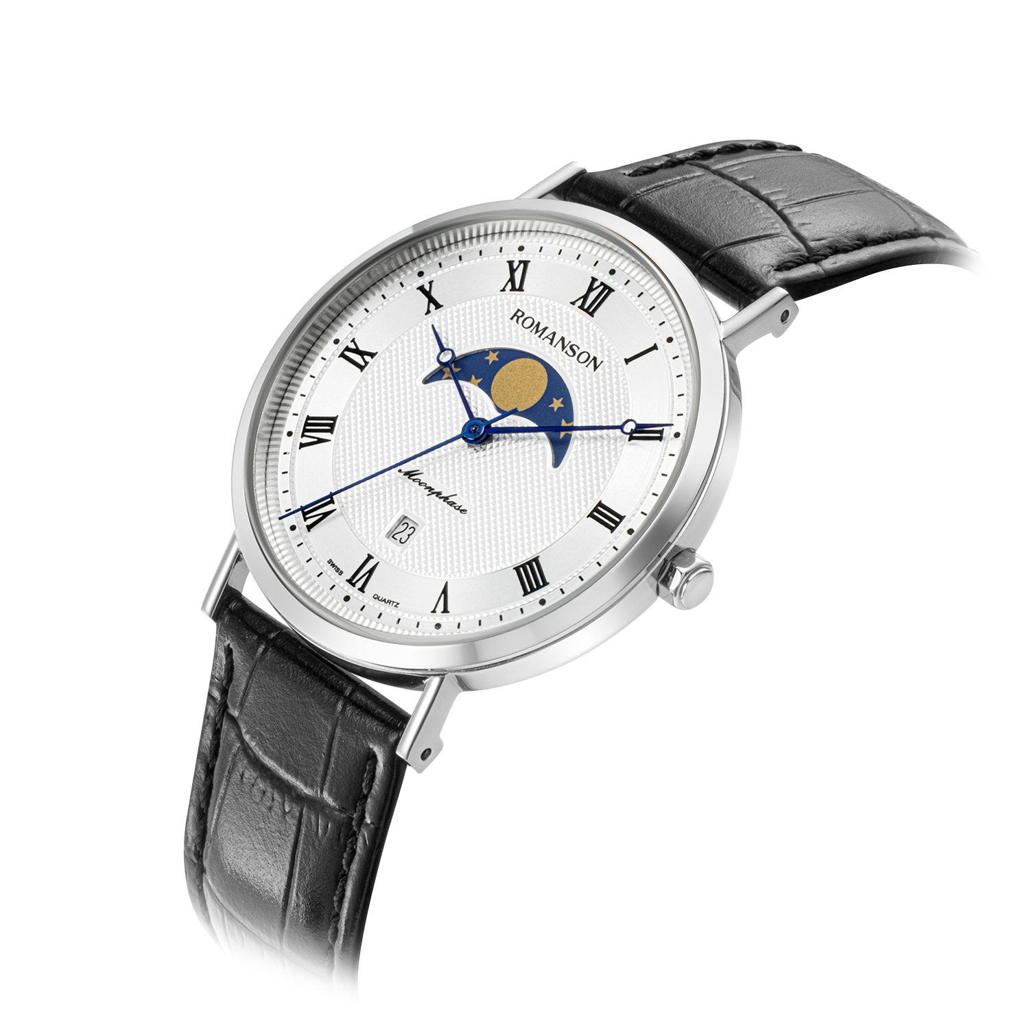 ROMANSON ロマンソン Kairos Classic MoonPhase アナログウォッチ 韓国 腕時計 メンズ レディース - メルカリ