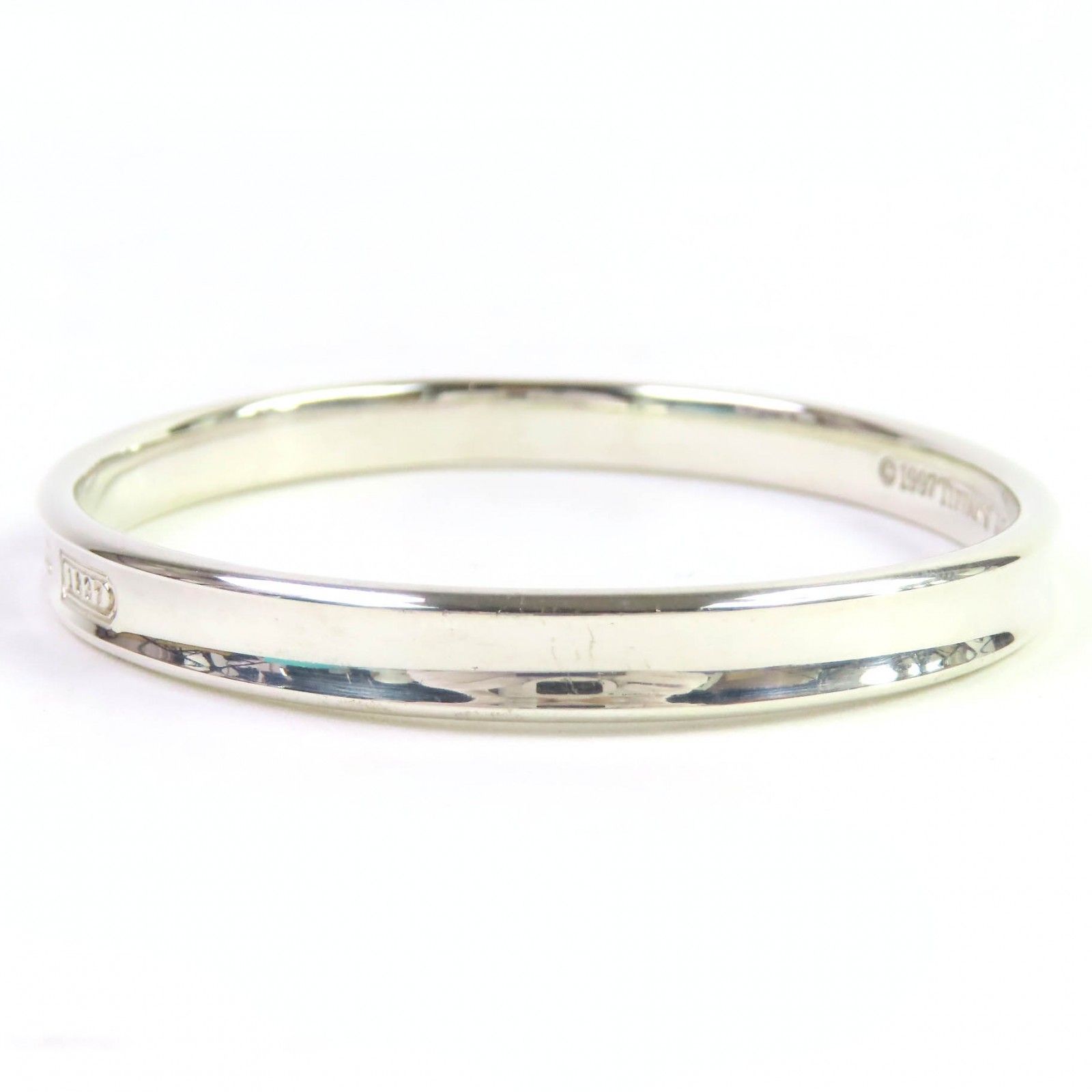 美品△TIFFANY&Co. ティファニー 1837 ナロー バングル SV925
