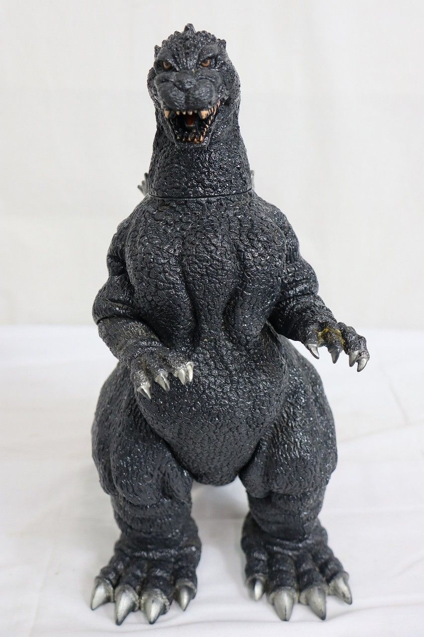 ゴジラ　特大ソフビ　フィギュア　1991 バンダイ BANDAI ゴジラ 1991 特大ソフビ : ワットマン Yahoo
