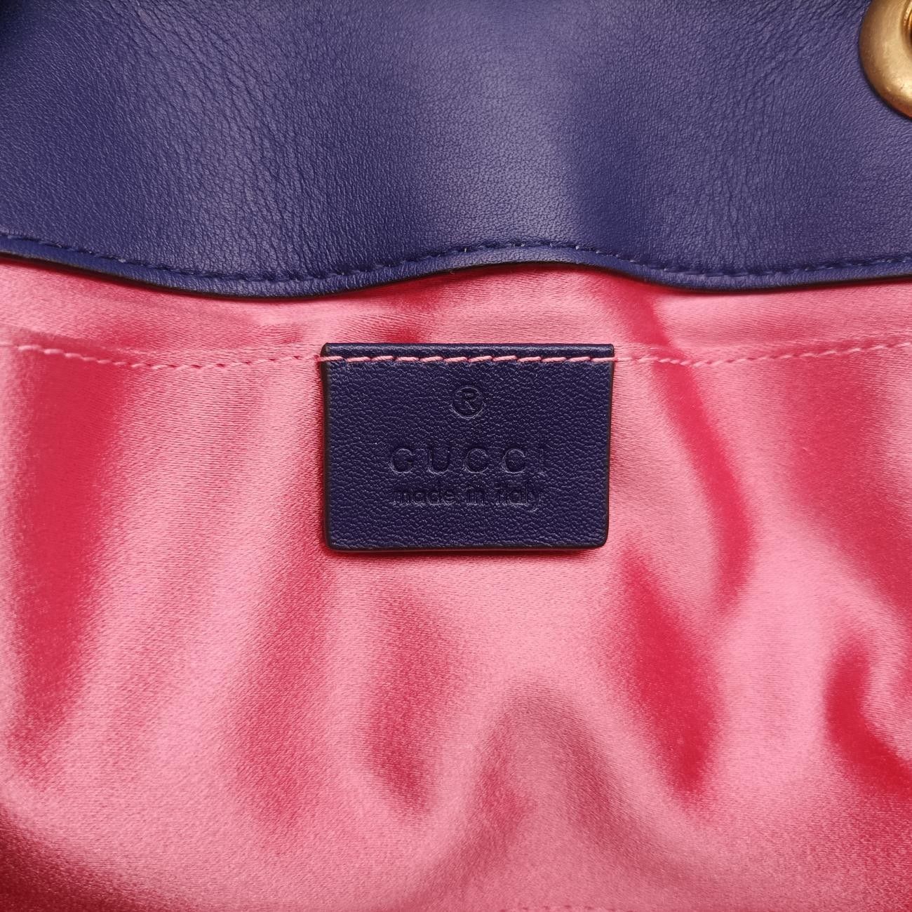 グッチGucciGGマーモントブルーベロア446744C026290997