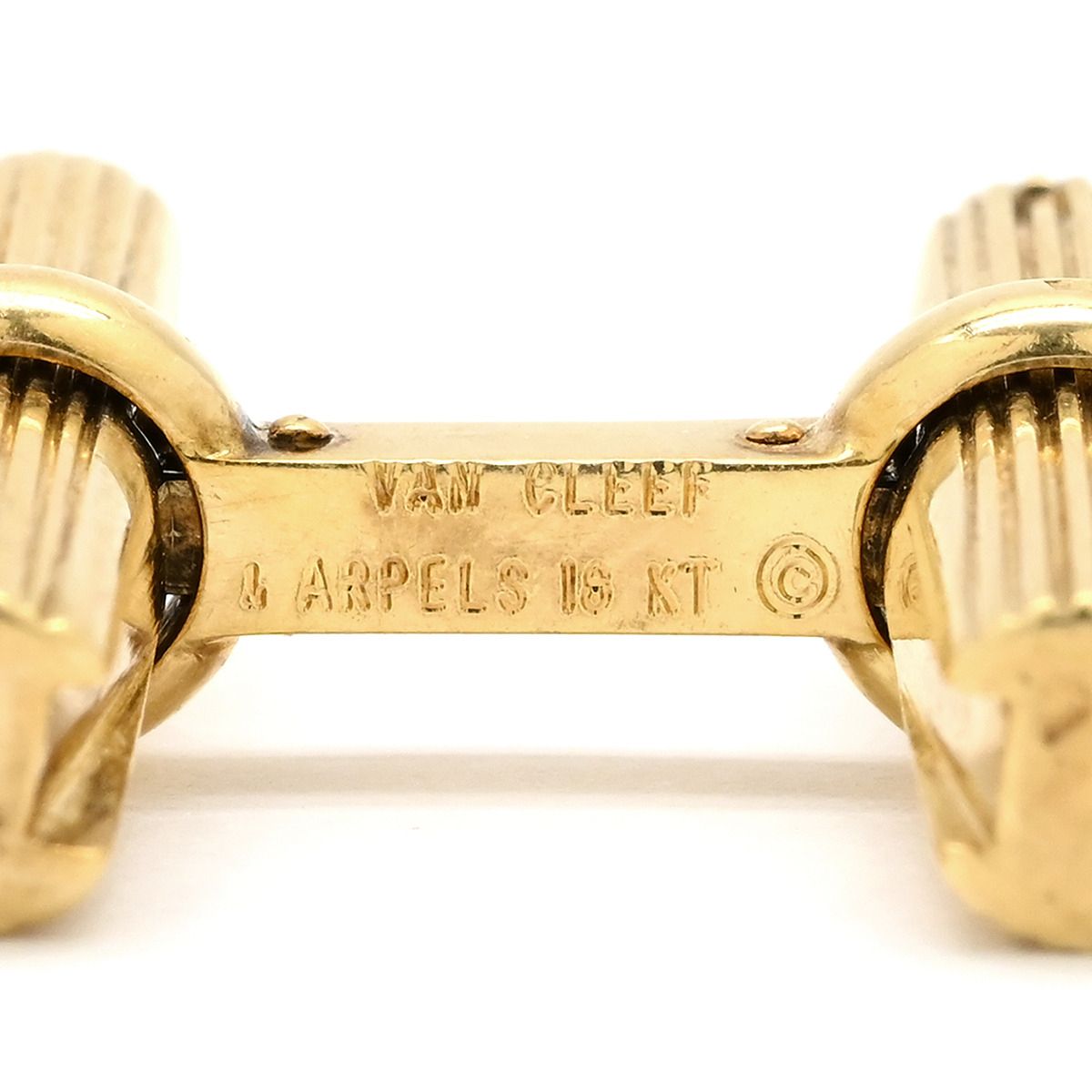 ヴァンクリーフアーペル Van Cleef - Arpels カフス K18YG ラピスラズリ オニキス イエローゴールド カフリンクス Au750 18K 18金 ラピスラズリ オニキス ヴィンテージ 替パーツ付き KANDAIZUMI_COM