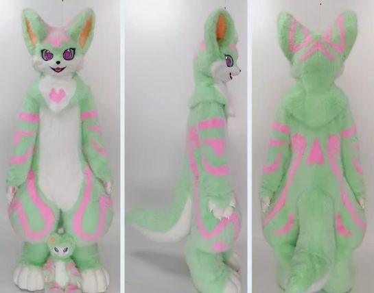 着ぐるみ ケモノ体 フルスーツ 短毛タイプ NO.32 最 セット 全身 ケモノ ファースーツ ぬいぐるみ コスプレ コスチューム