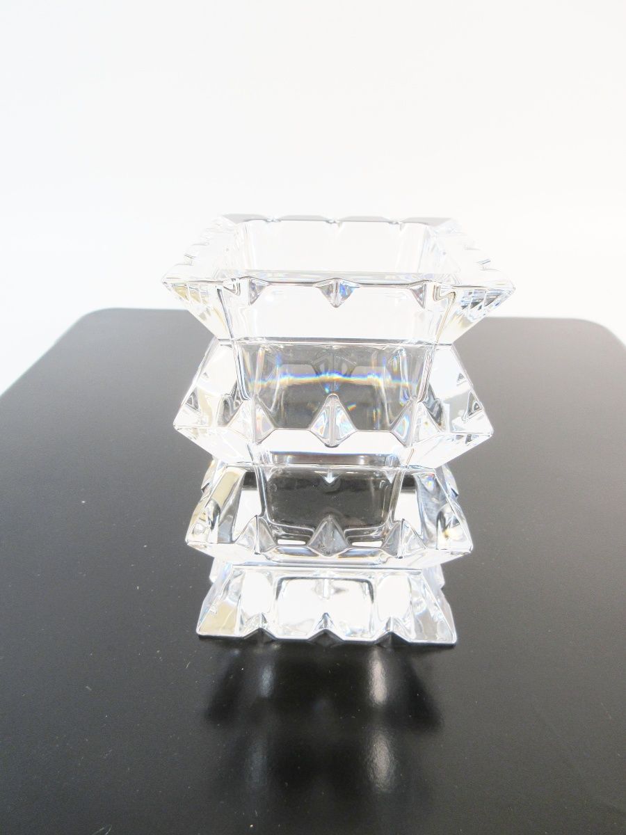 節約 Baccarat バカラ アルルカン クリスタルフラワーベース 花瓶