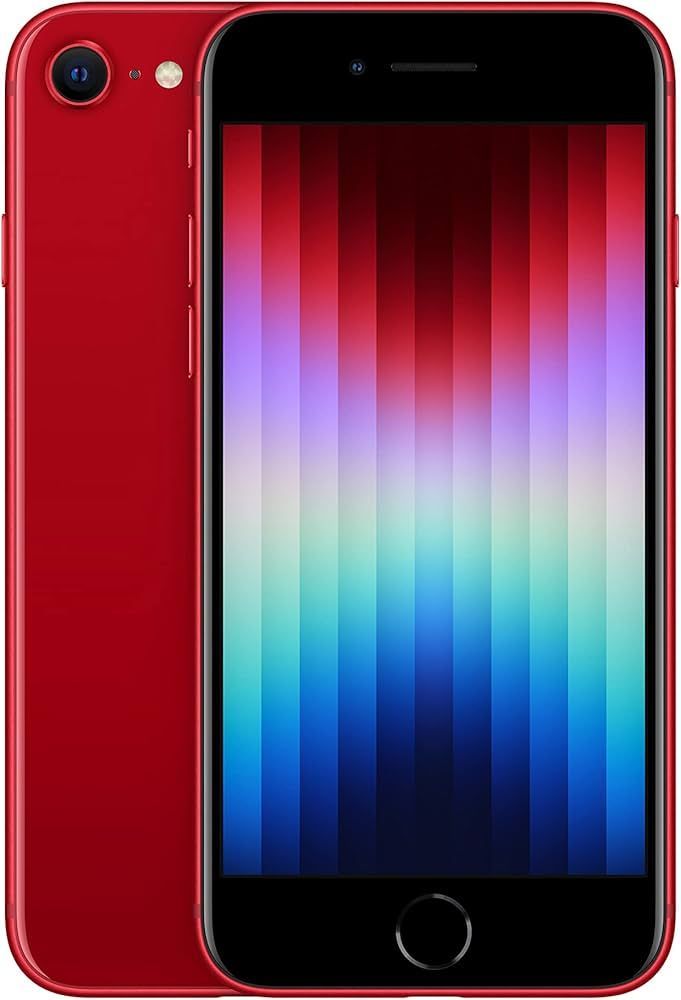 新品未開封iPhone SE 第3世代 256GB レッド/シムフリー/極薄ケース＆ブルーライトカットフィルム付き SE3-467