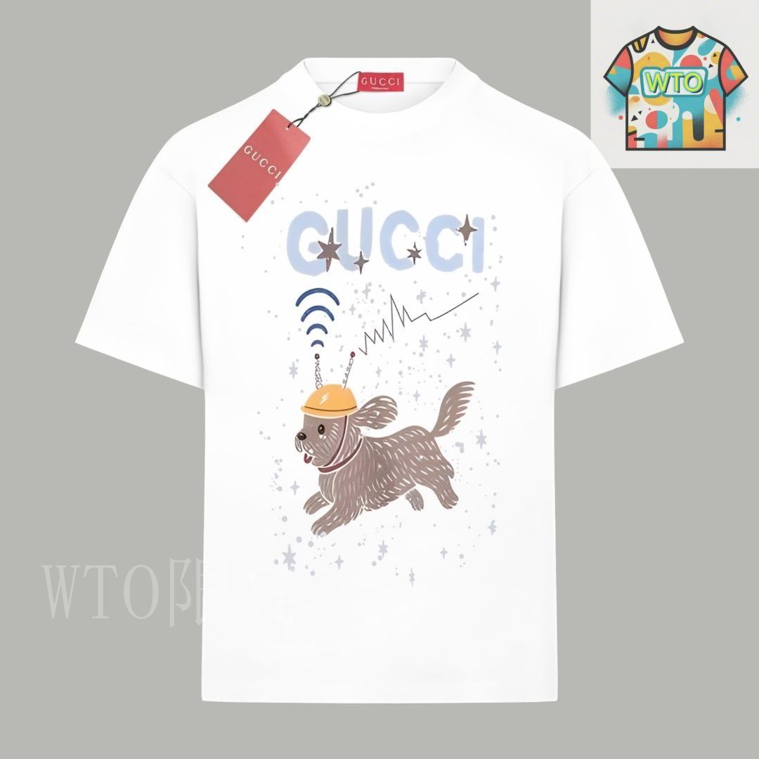 新品同様★GUCCI・キッズ アニマル ロゴプリント Tシャツ6(120/60) 今日特価】Gucci 限定アニマルシリーズ ロゴプリント T シャツ