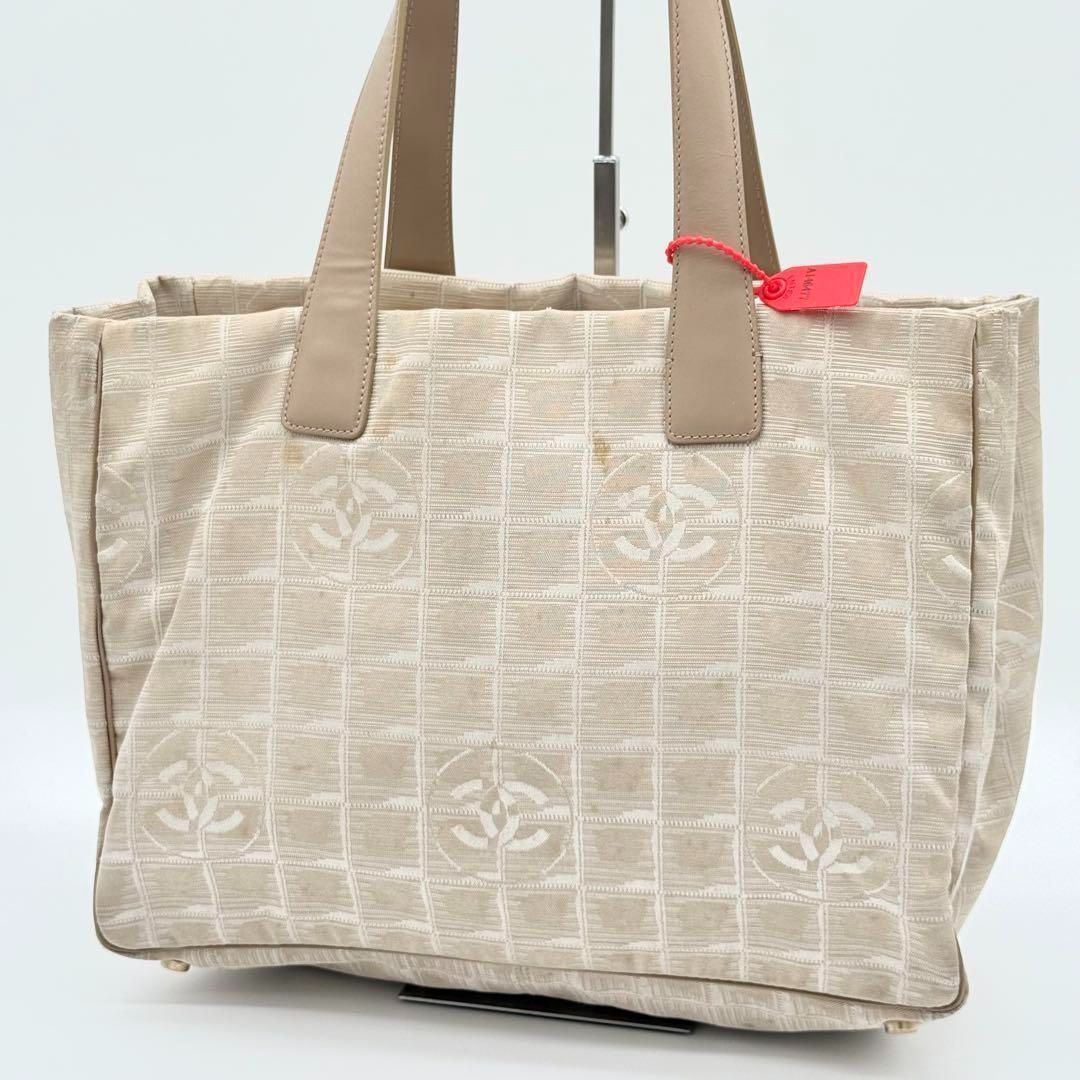 CHANEL ニュートラベルライン トートバッグ ナイロン ベージュ ココマーク 楽天市場】ニュートラベルライン シャネル（カラーベージュ