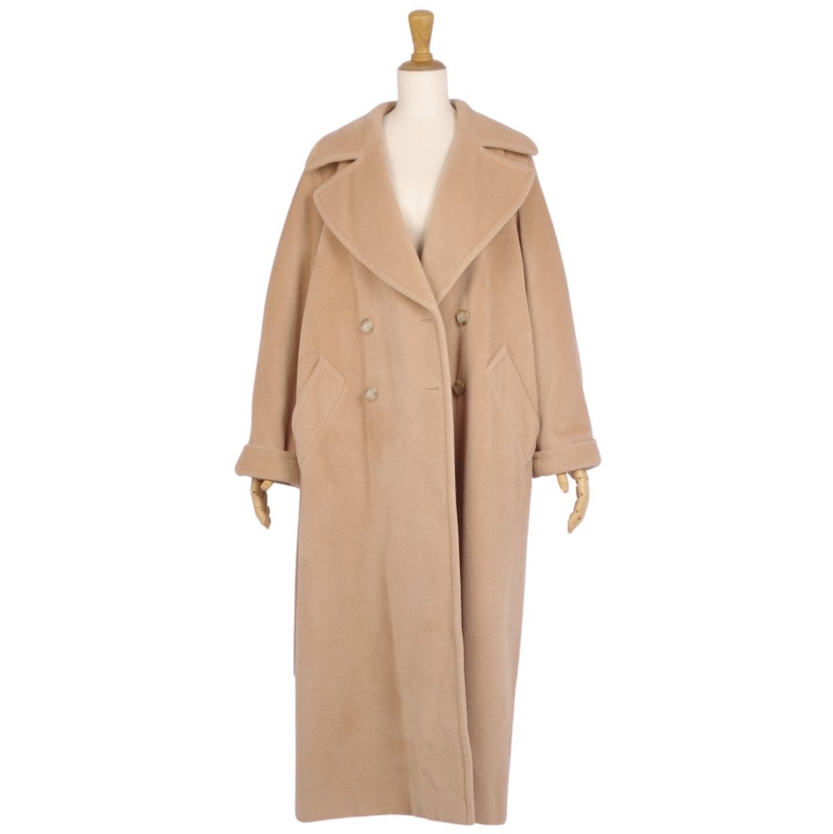 美品 マックスマーラ Max Mara コート チェスターコート ロング