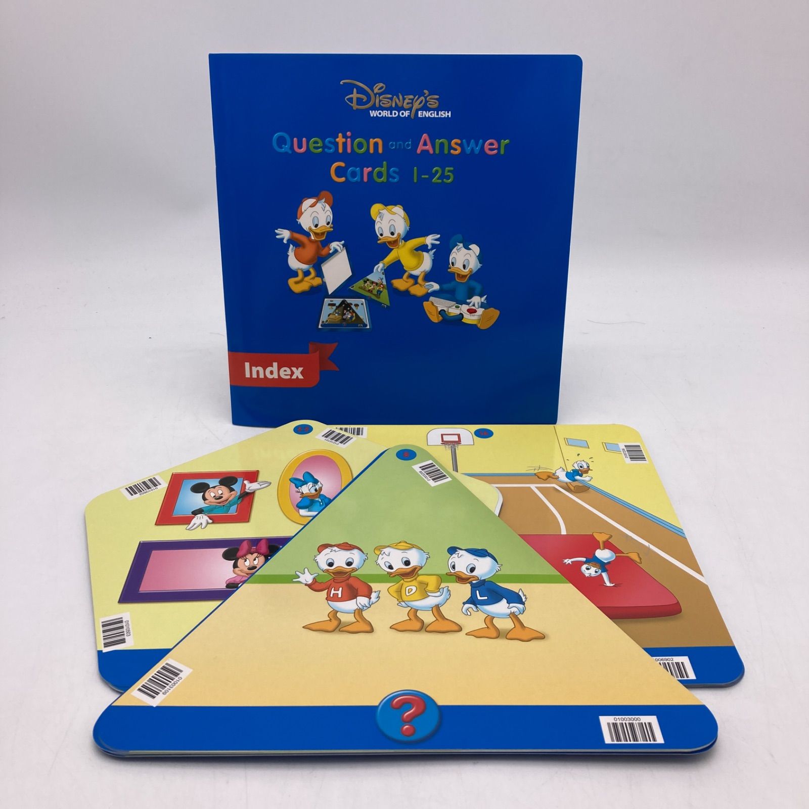 2017年購入 Ｑ＆Ａカード クエスチョン＆アンサー トークアロング ディズニー英語システム DWE Disney ワールドファミリー 中古  702638 - メルカリ