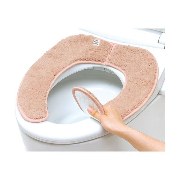 まとめ レック吸着べんざシート もこふわタフト スリム ピンク B00511-P 1パック ×3セット