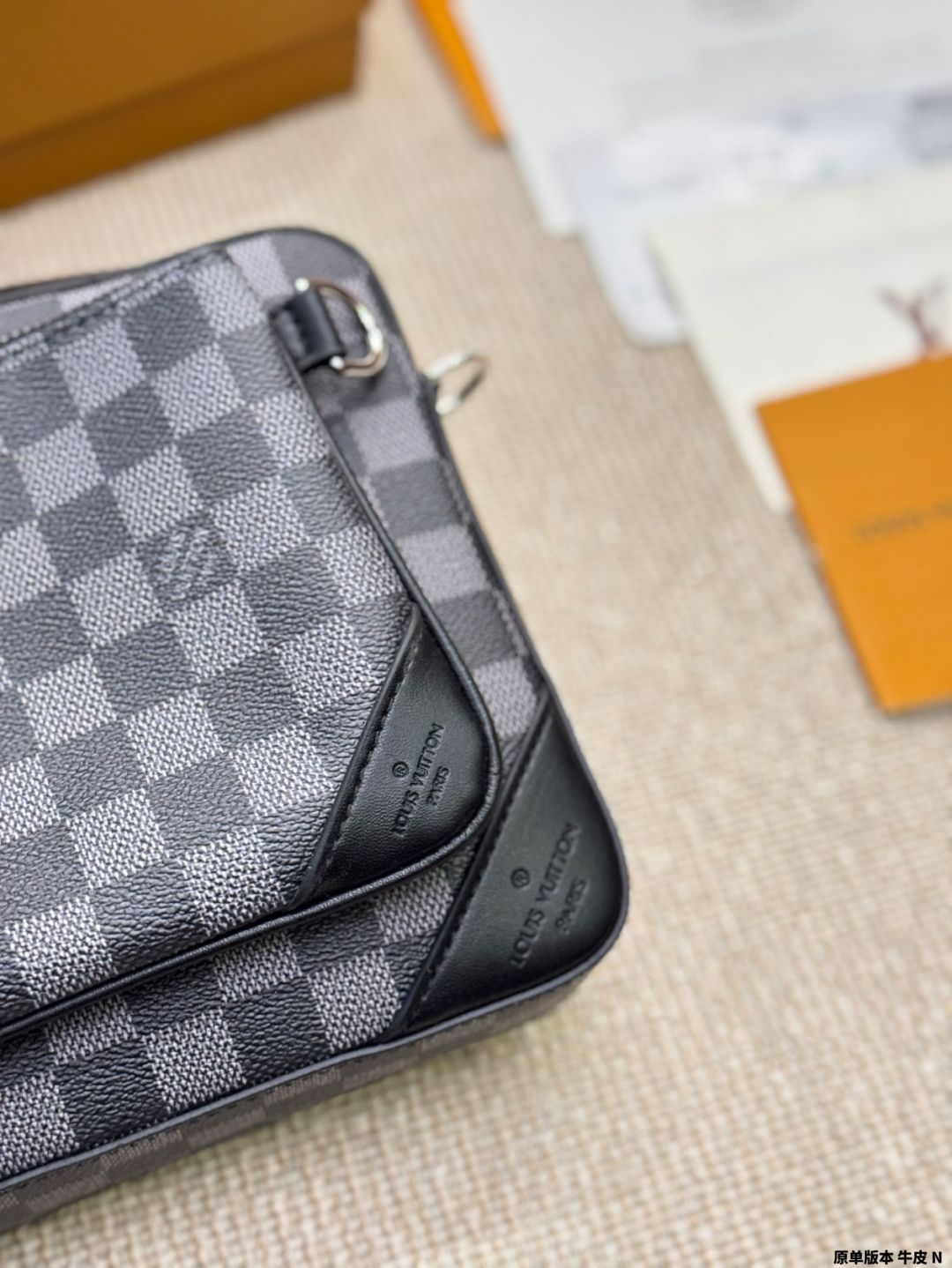 今日特価】LV トリオ ブラックサムライ 3 ピース メッセンジャー