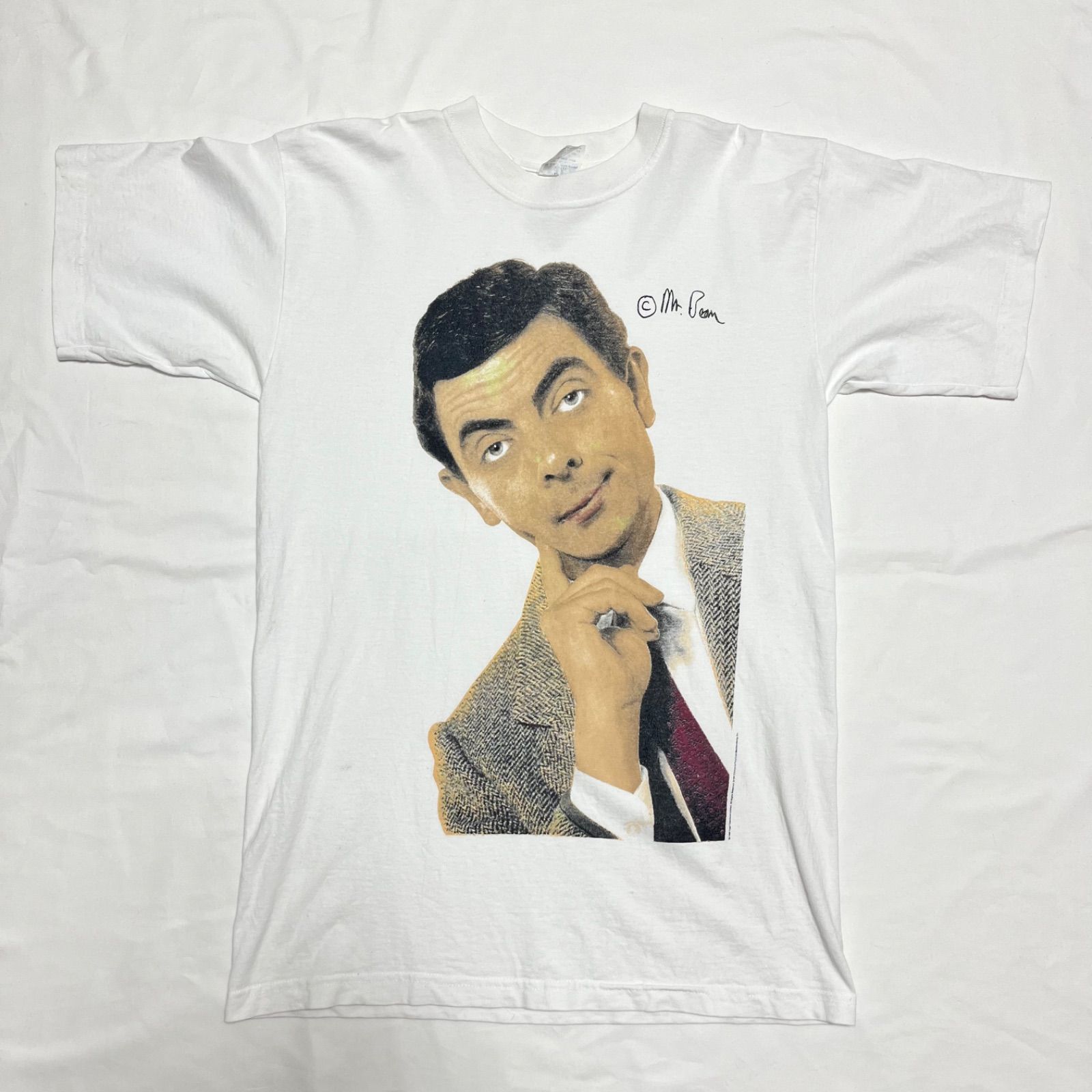 90s モナビーン Mr Bean Mona Lisa パロディtシャツ XL山田のメルカリ出品