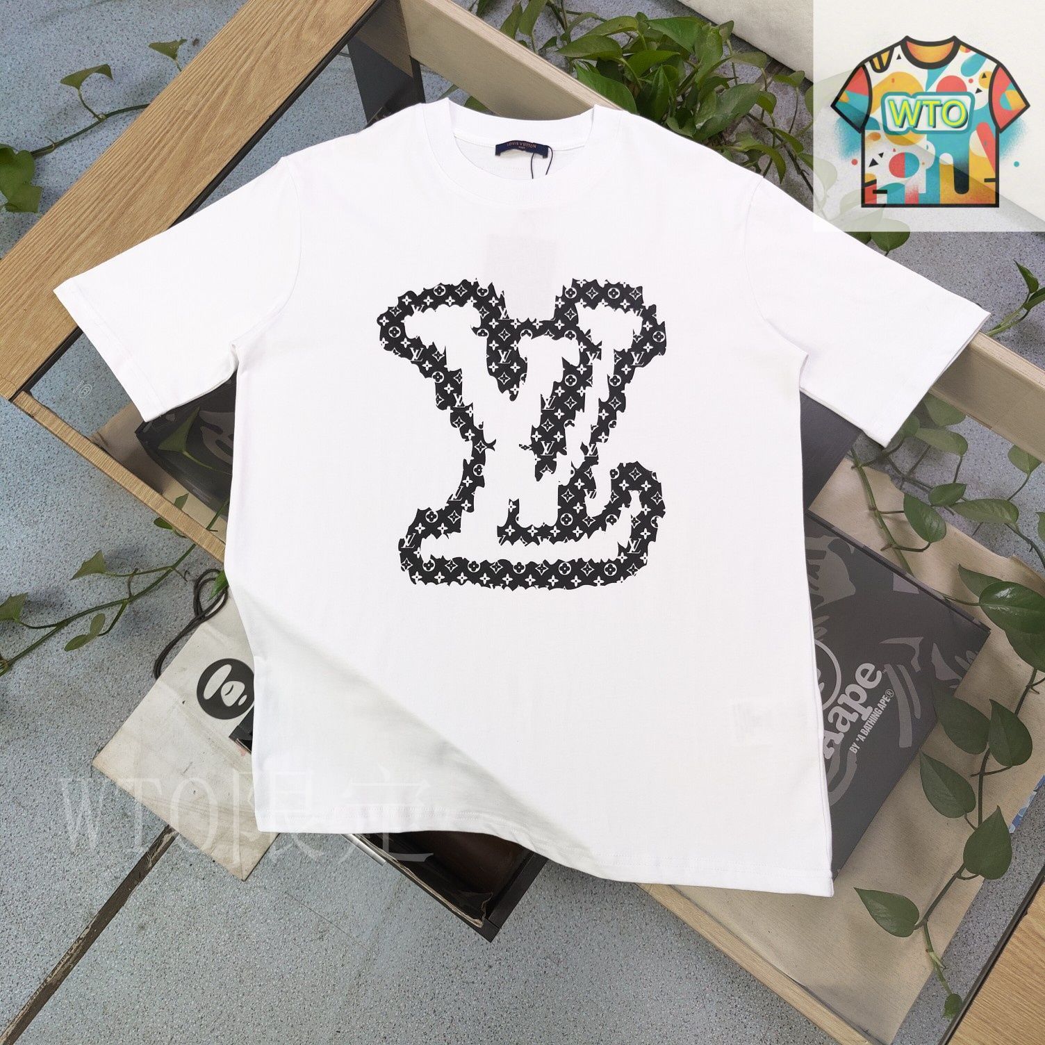 早い者勝ち【GIVENCHY】ローズプリント 4Gレース スリム Tシャツ GIVENCHY(ジバンシィ) 2024SS サンダープリント 4Gモノグラム