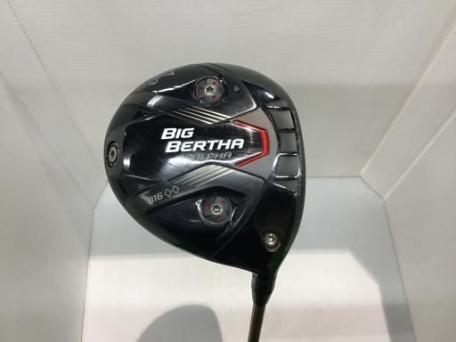 キャロウェイ BIG BERTHA ALPHA 816◆◆ 9° ドライバー DR Speeder 661 EVOLUTION II フレックスS メンズ 男性用 右利き 右用 Cランク ゴルフクラブ
