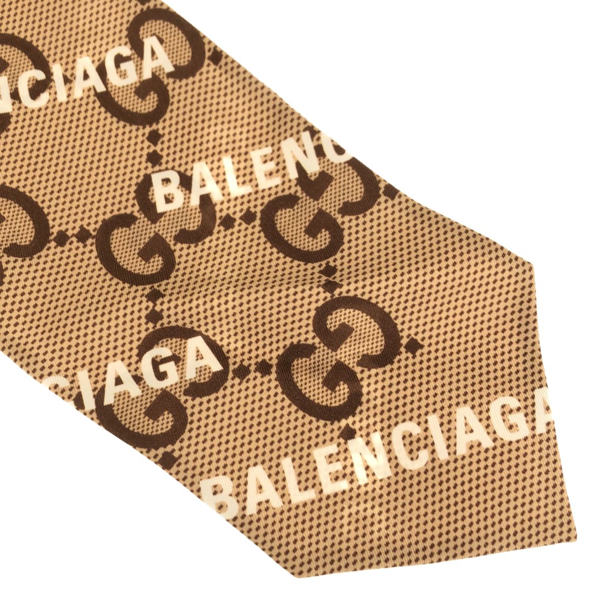 GUCCI＆BALENCIAGA コラボグッズ スカーフ  