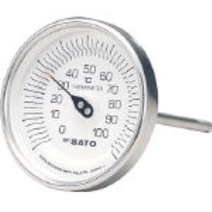 7営業日以内発送 佐藤計量器製作所 SATO BMT90S2 バイタル温度計ＢＭ－Ｔ型 2010-14 BM 168-9185 バイメタル温度計BM-T型 skSATO 沖縄離島販売不可