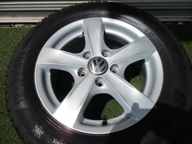 【中古】　送料込み　社外5スポーク　195/65R15　スタッドレスタイヤ４本SET