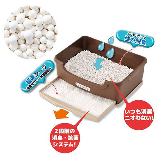 6個セット ボンビアルコン ウィークリーサンド シリカ 4L 猫砂 猫用トイレ 猫トイレ トイレ砂 ウィークリートイレ用 STEELWINDOWSANDDOORS_COM