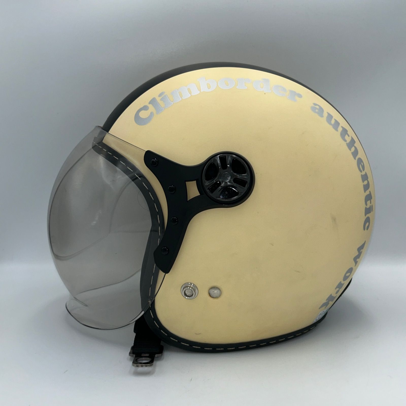 美品】Climborder クリムボーダー ジェットヘルメット バイク