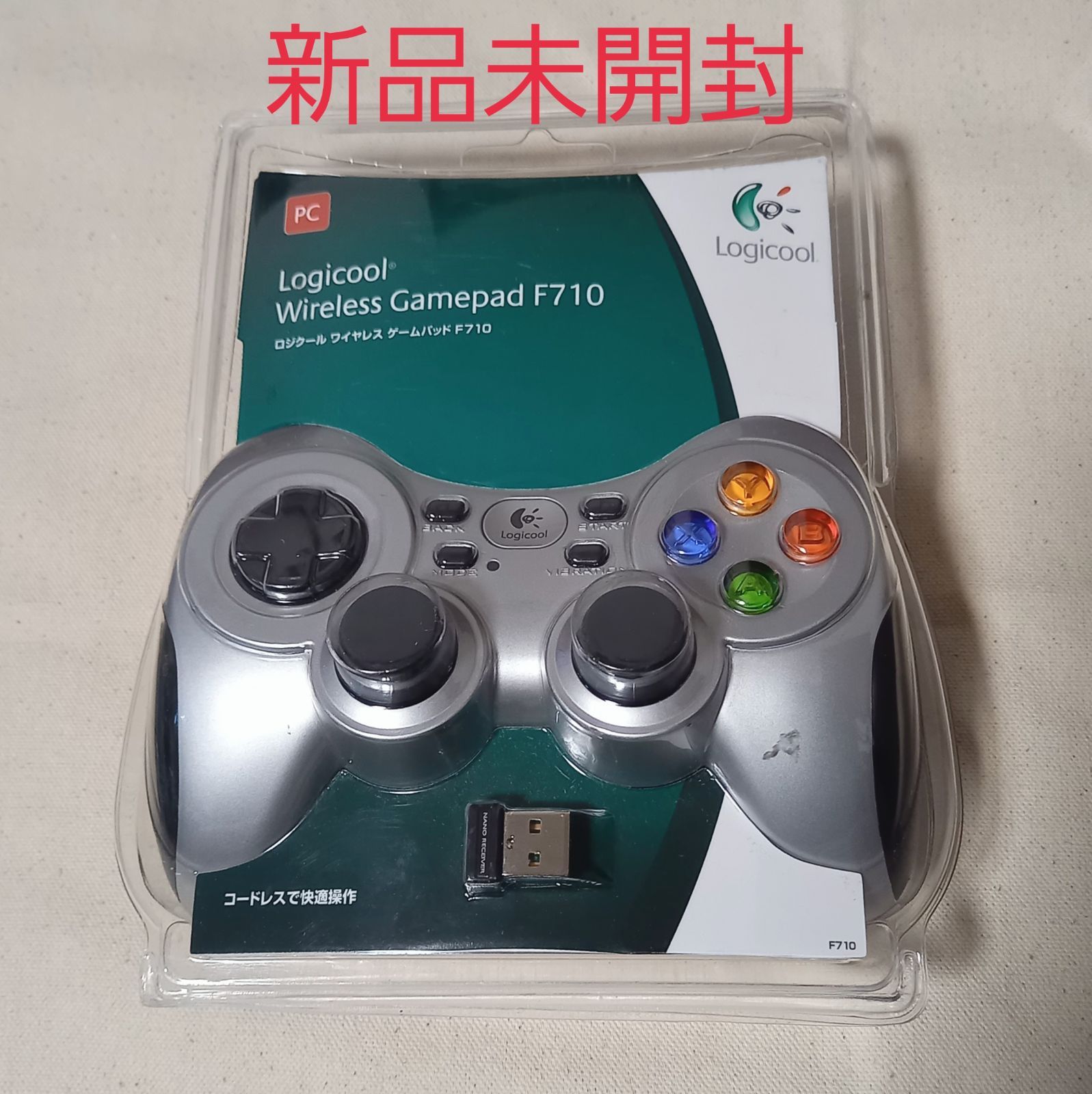 新品未使用品】Logicool F710 ロジクール ワイヤレスゲームパッド