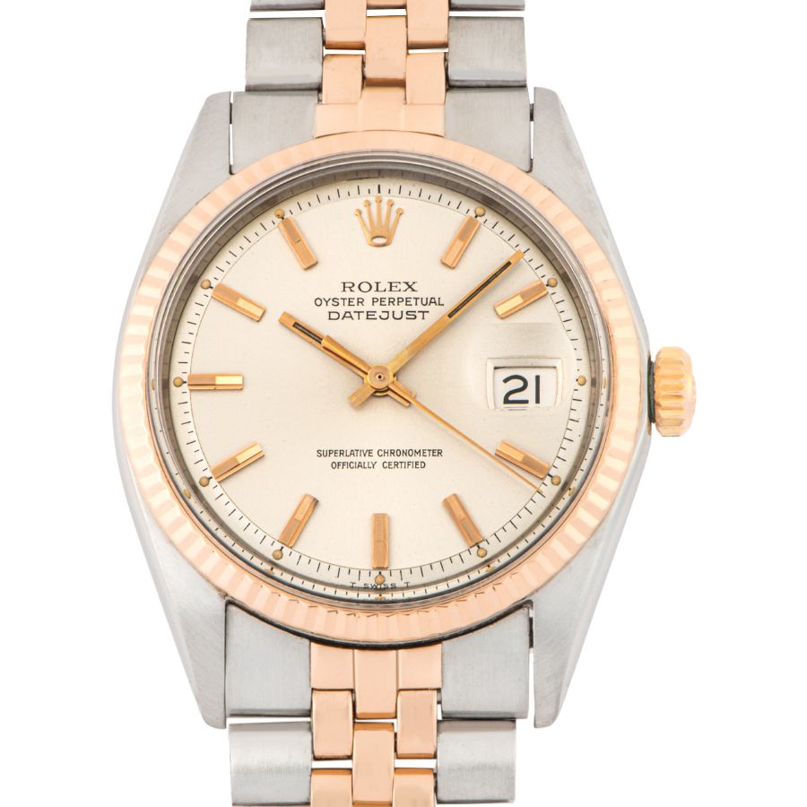 ROLEX ロレックス デイトジャスト 1601 1971年製 ピンクゴールドコンビ