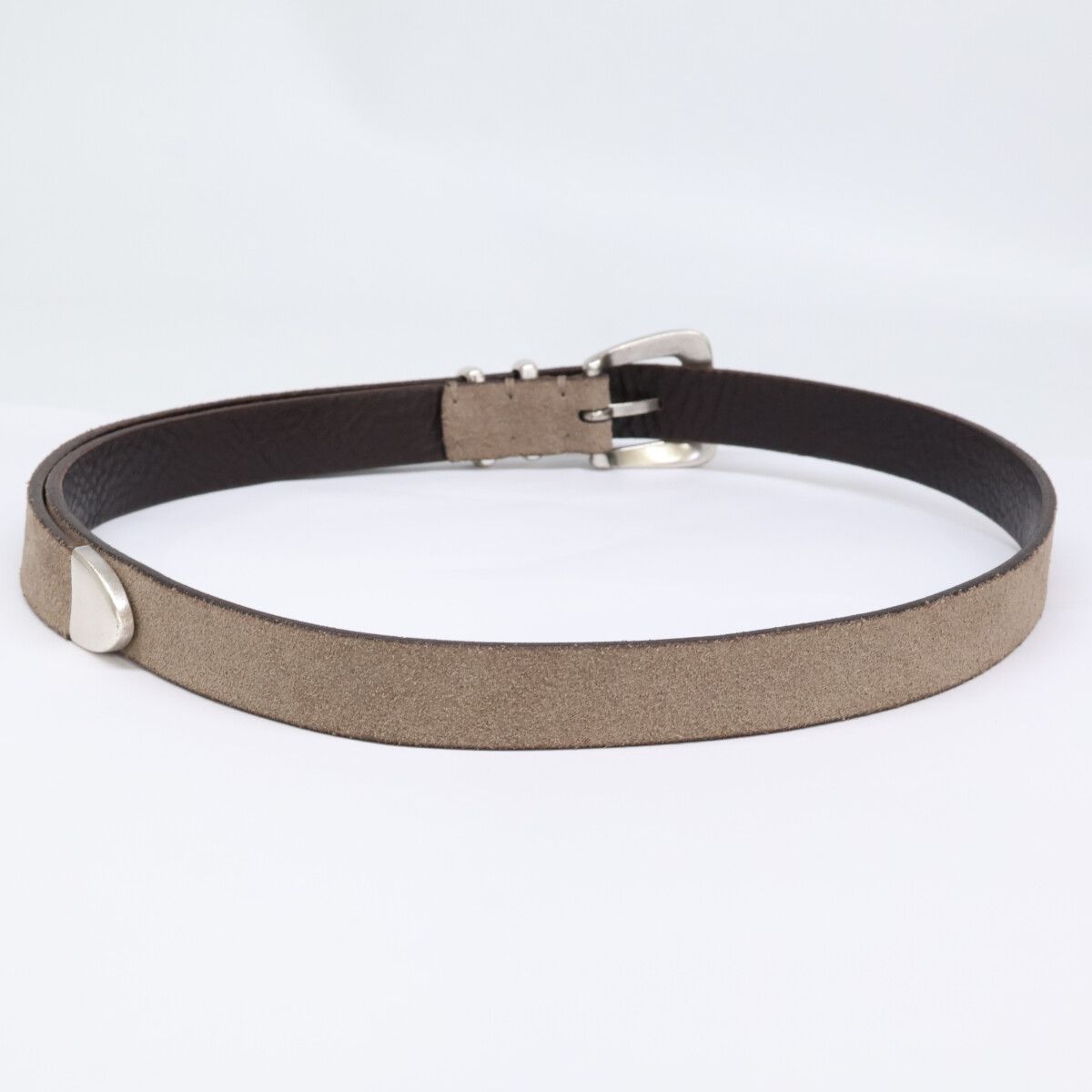  ALBERTO LUTI アルベルトルティ 258028 干場義雅リクエストモデル スエード 85 ベルト 小物