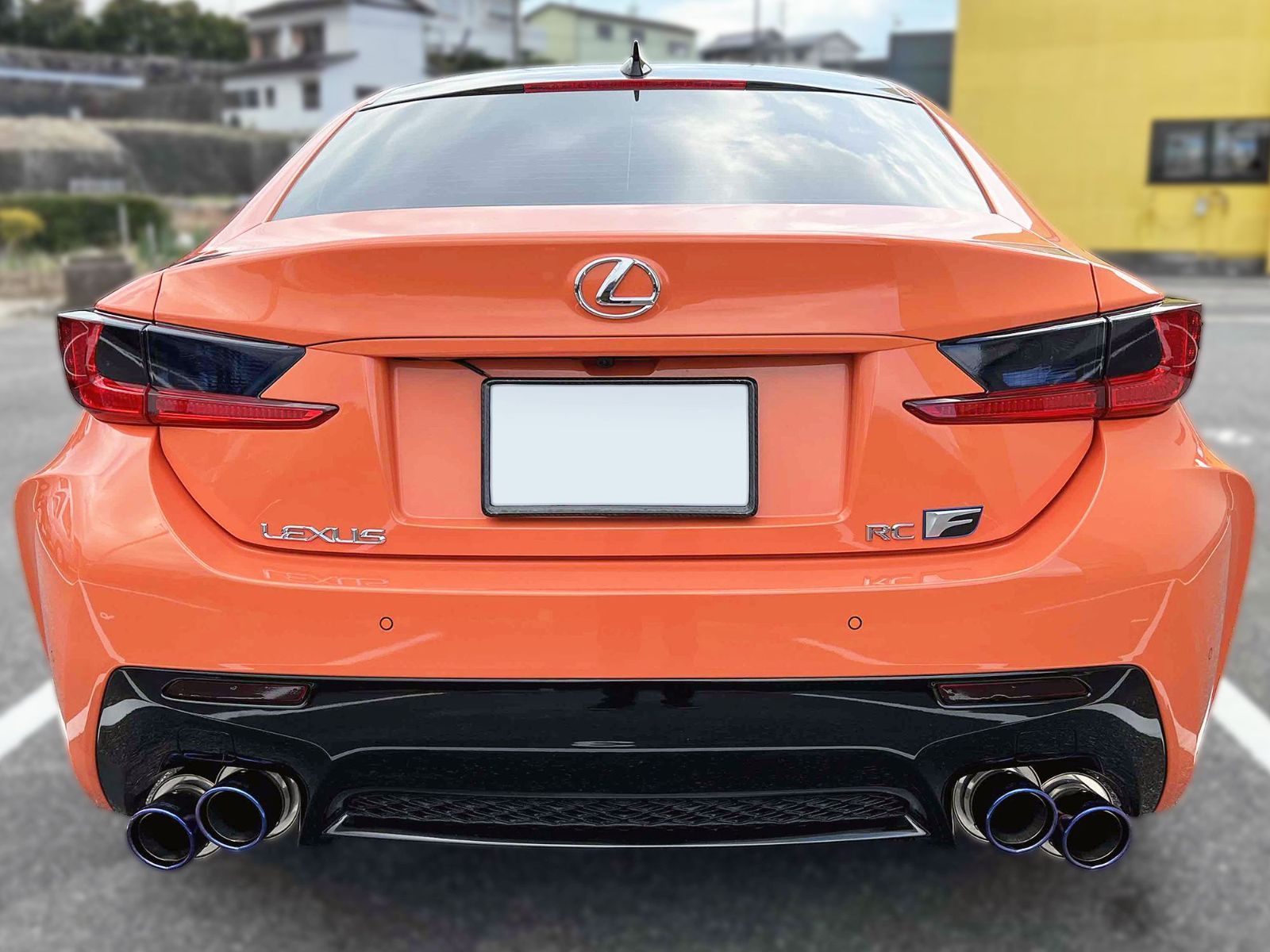 Tint+何度も貼れる テールランプ スモークフィルム(ガーニッシュタイプ 