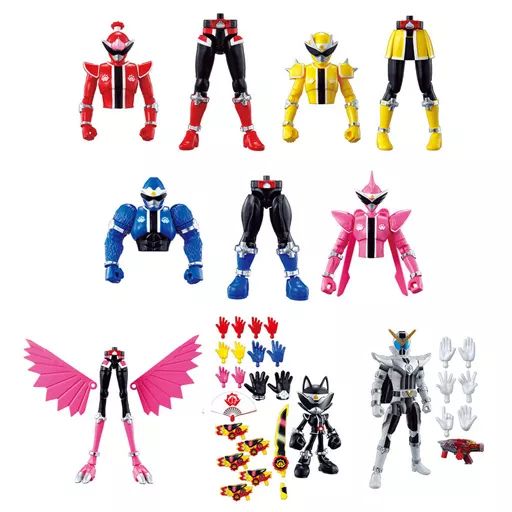 食玩　トレーディングフィギュア　全10種セット 「暴太郎戦隊ドンブラザーズ 勇動」 Amazon.co.jp: バンダイ(BANDAI) 暴太郎戦隊ドンブラザーズ 勇動