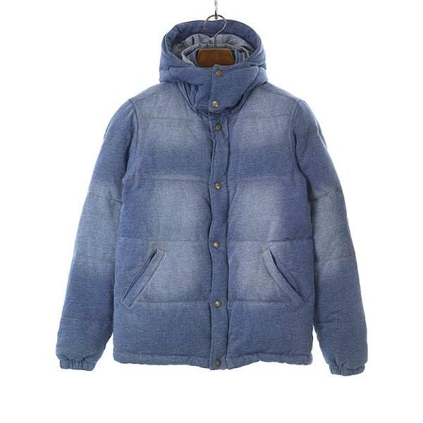 RonHermanロンハーマンフーデッドデニムダウンジャケットインディゴ