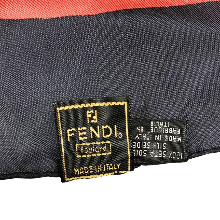 フェンディ スカーフ シルク マルチカラー レディース FENDI【AFI2