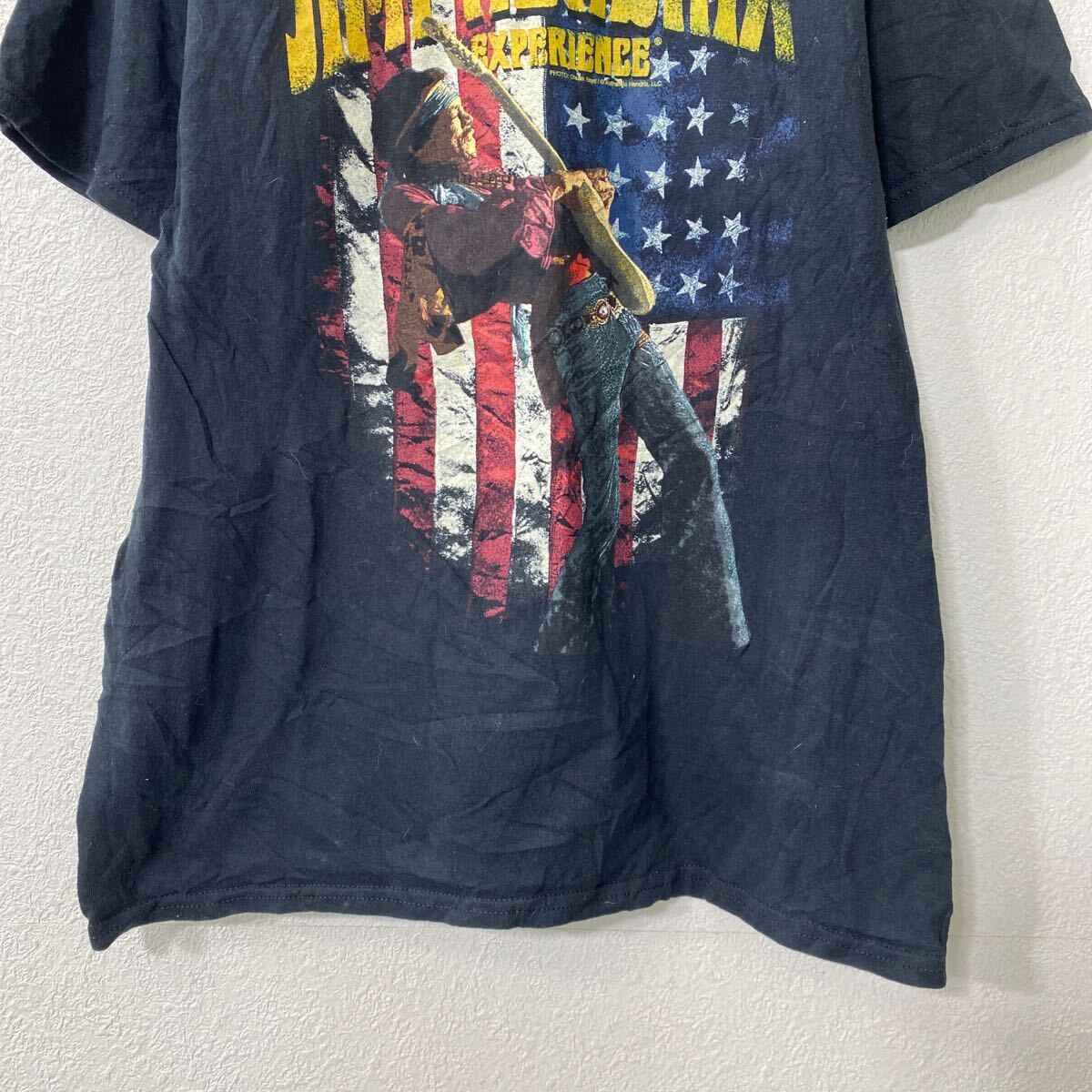 USA製 Jimi Hendrix ギタープリントT XL A71 USA製 Jimi Hendrix ギタープリントT XL A71