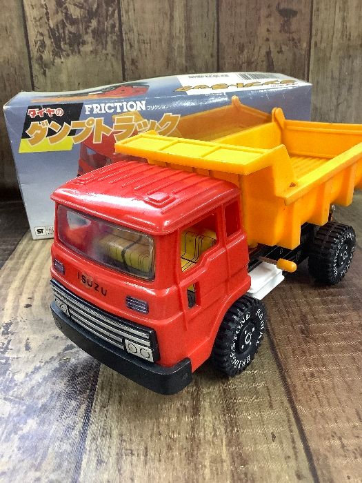 V4a 昭和レトロ ダイヤ ブリキ ダイヤのダンプトラック