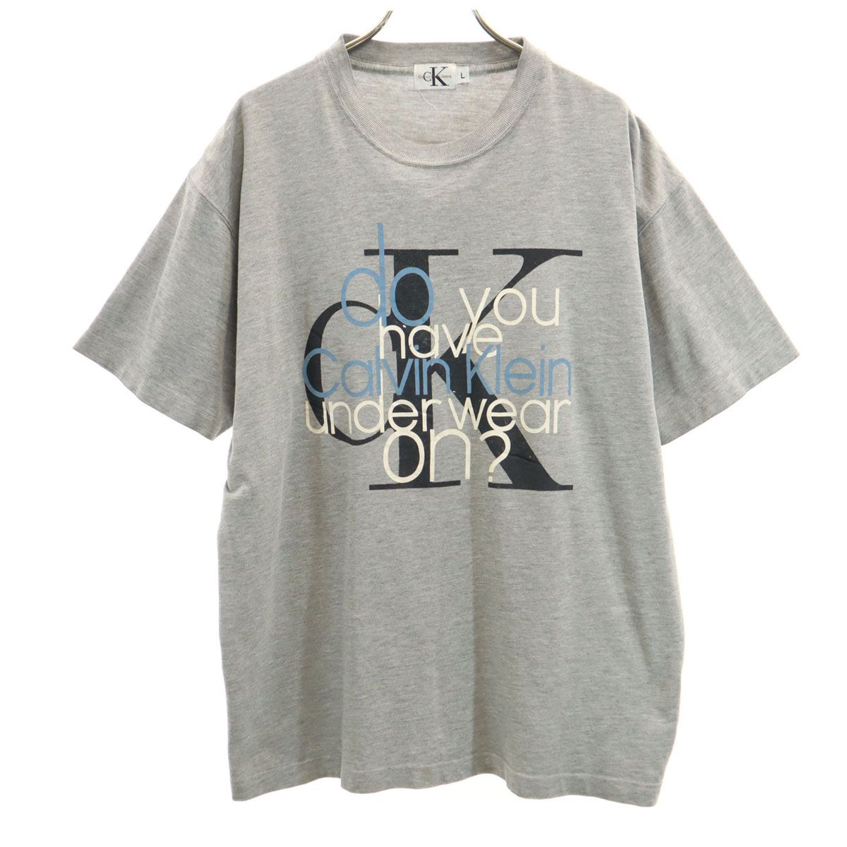 CK CALVIN KLEIN シーケーカルバンクライン 90s USA製 オールド 半袖 T 