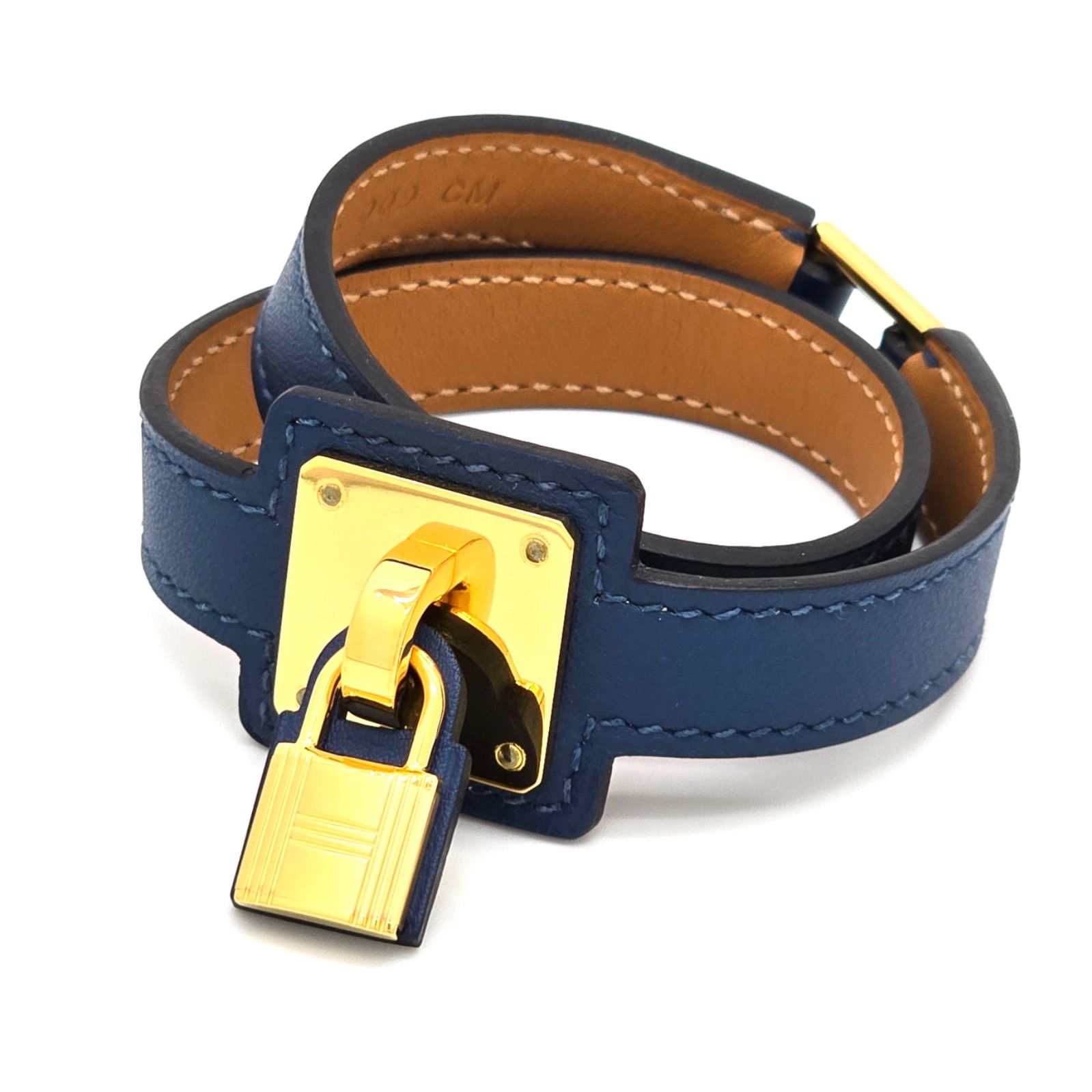 HERMES エルメス オーケリー ドゥブルトゥール レザー ブレスレット 2 