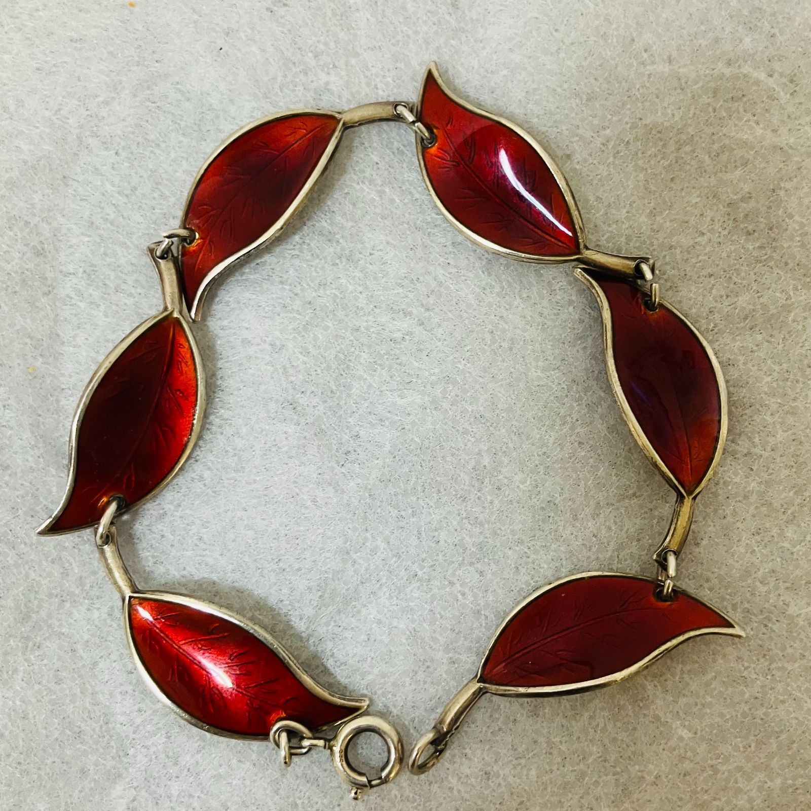 22797】北欧 ノルウェー アンティーク ヴィンテージ ブレスレット