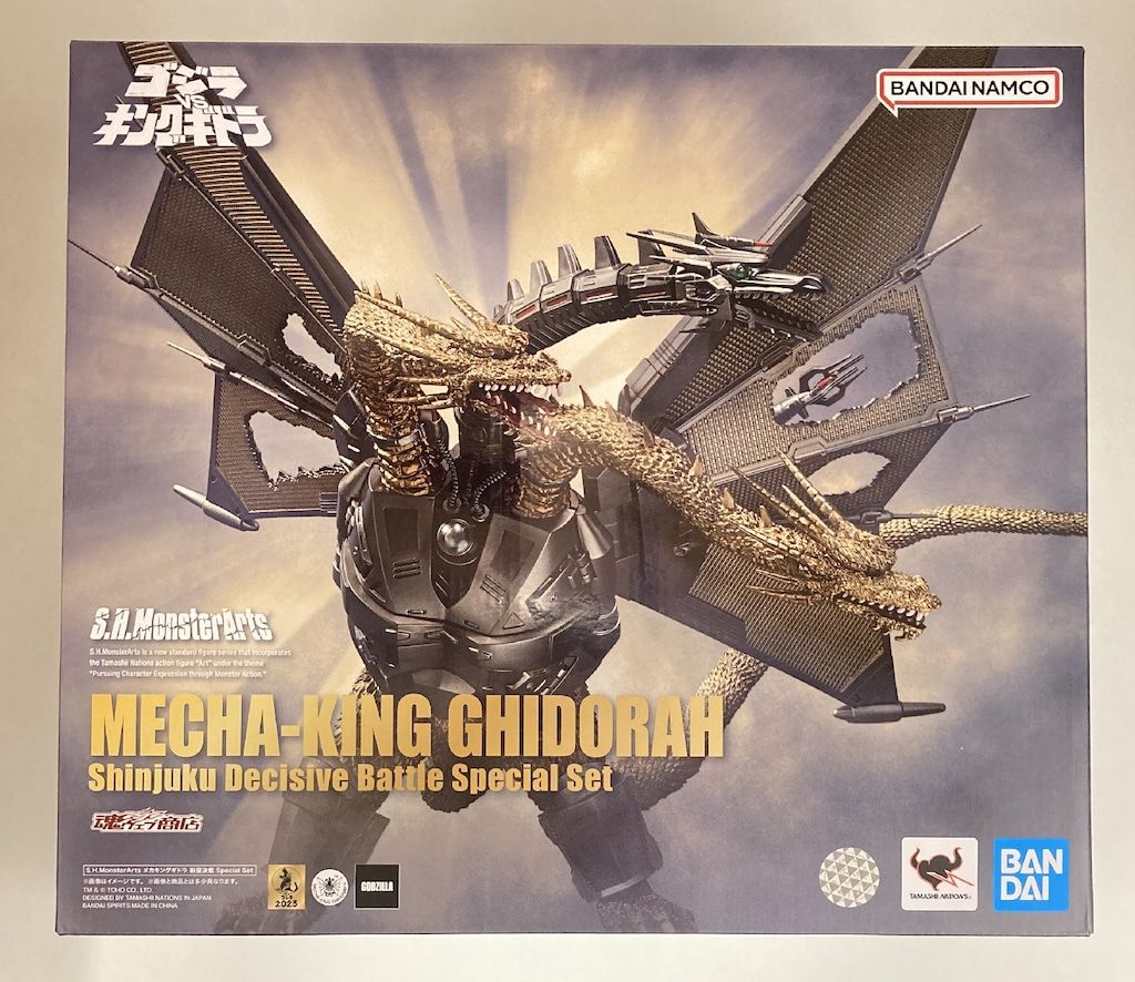 欠品あり shモンスターアーツ メカキングギドラ 新宿決戦バージョン S.H.MonsterArts メカキングギドラ 新宿決戦 Special Set