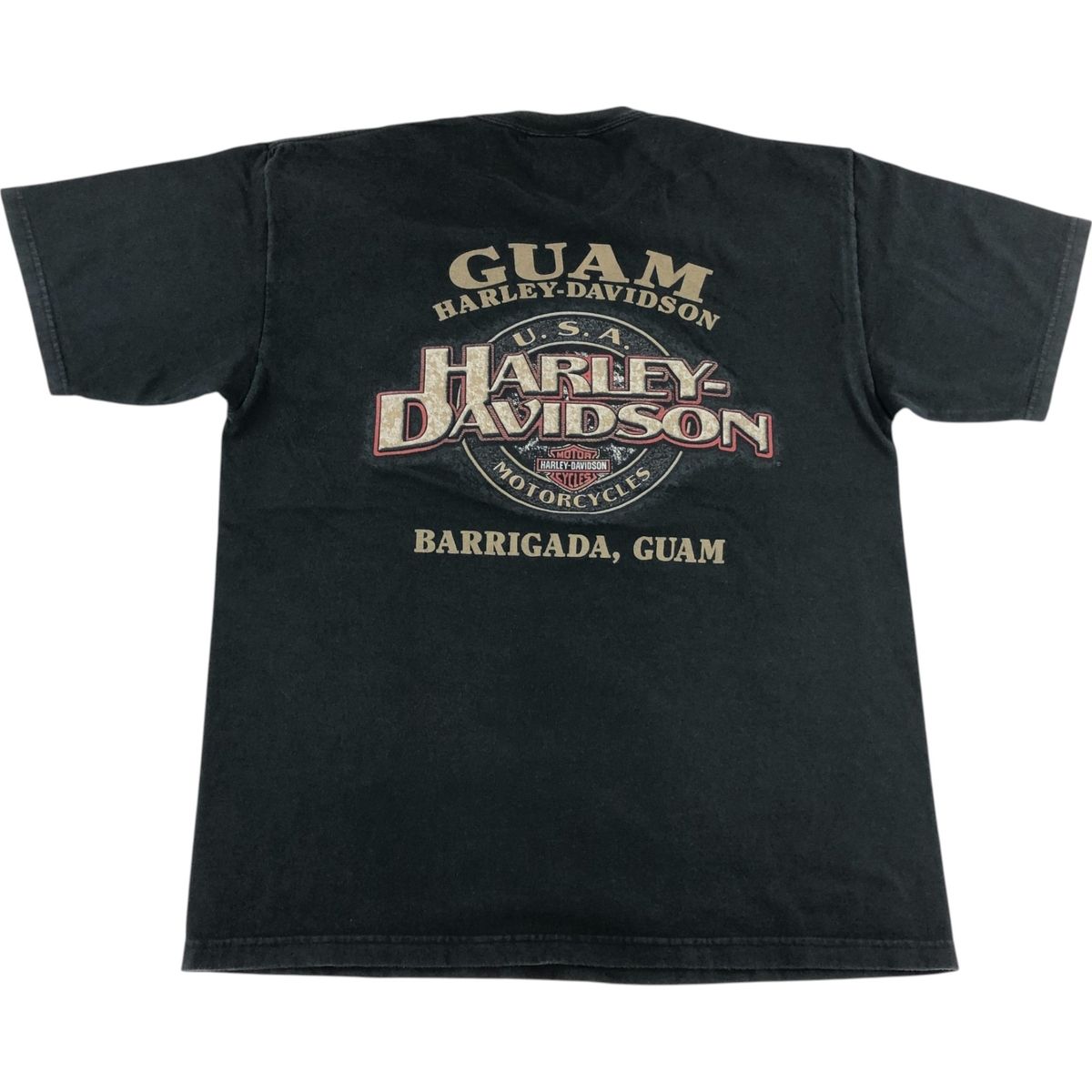 古着 00年代 ハーレーダビッドソン Harley-Davidson ドクロ柄 スカル柄  